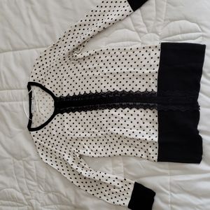 Rickis polka-dot cardigan